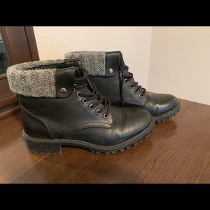 Black Combat Boots